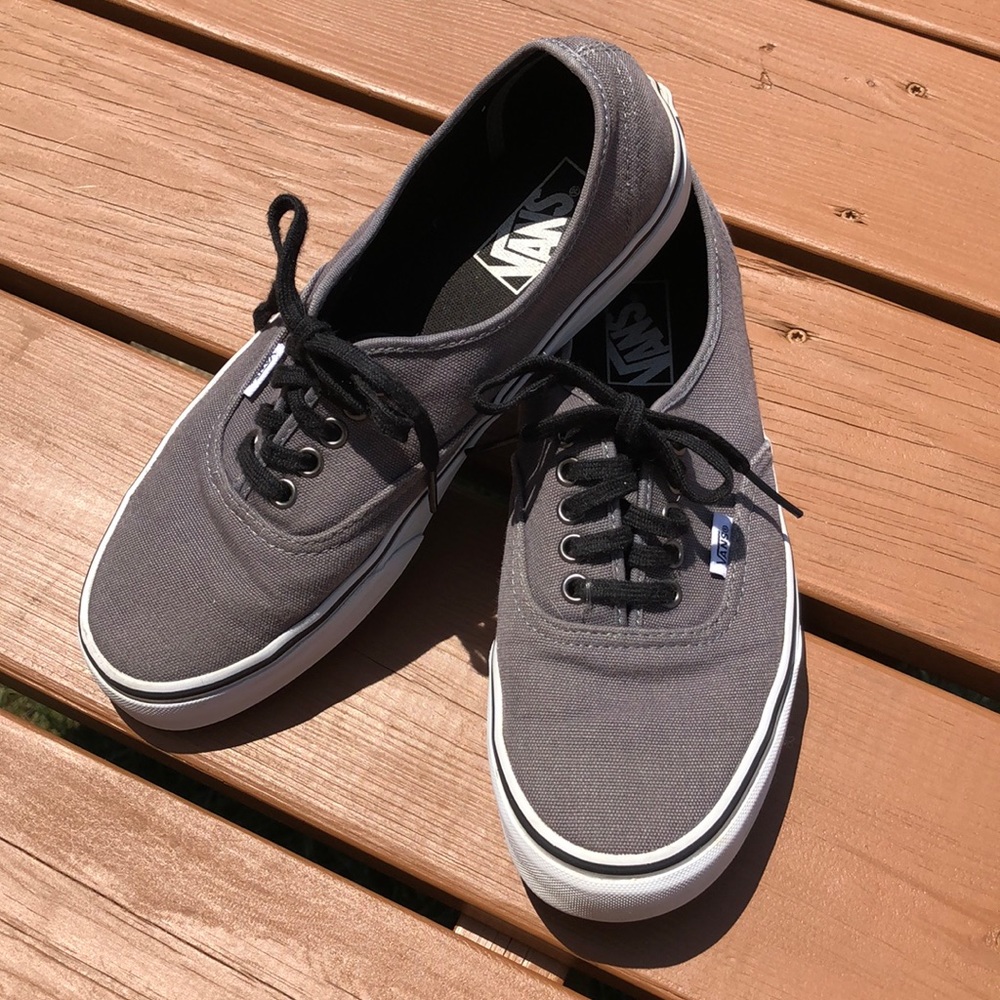 Gray Vans shoes for Men or Women